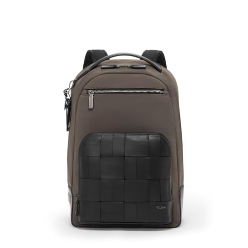 Tumi Official Harrison Walllen Backpack, A4 Compatible, taupe/black woven, One Size