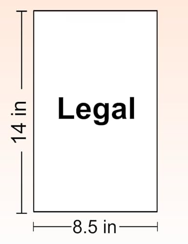 8.5” x 14” Cream Copy Paper, 28lb Bond/70lb Text, 104gsm – Colored Printer Paper with Smooth Finish – Versatile and Flexible Computer Paper, Available in 500, 2,500, and 5,000 Sheets (5000)