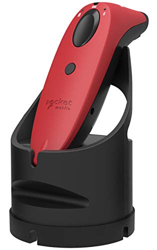 Socket Scan S740, Universal Barcode Scanner, Red & Black Dock (CX3444-1907)