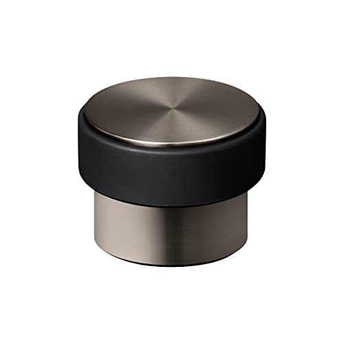 blomus Stop Stainless Steel Door Stop - Large - 2 Kg - Burnt Metal Finish