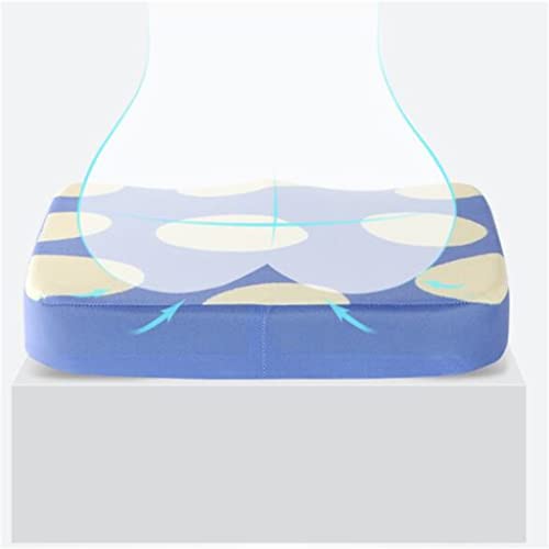 UOHLCX Cushion Integrated Back Office Seat Lumbar Chair Waist Support