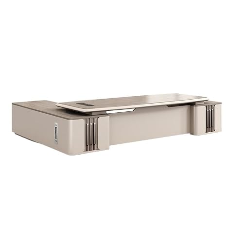 LINKIO Home Office Desks Atmospheric Boss Office Modern Furniture President Manager Desk Leadership Desk Computer Table Desk(2m)