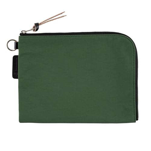 ほぼ日 Hobonichi Techo Planner Accessory Tragen Flat Pouch for A6 Size (Green)