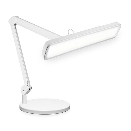 Neatfi 2500LM 30W LED Task Lamp w/Base, 22-Inch Wide Head, Non-CCT (White)