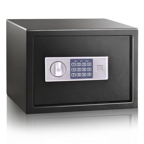 ONMYJFD Safe Home Office Small Anti-theft Password Deposit Box Into The Wall Bedside Cabinet