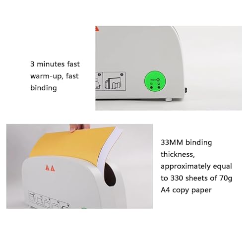 A4 Hot Melt Adhesive Binding Machine,Heat Glue Binder