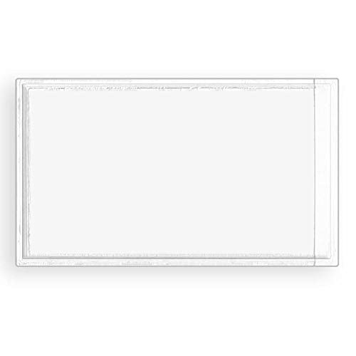 StoreSMART - Peel & Stick 1 10/16" x 2 5/8" Shelf Tag/Label Holders - 500-Pack - Open Short Side - STB933S-500
