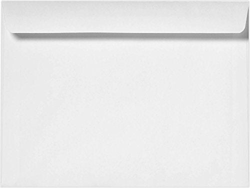 LUXPaper Booklet Envelopes | 10" x 15" | Bright White | 28lb. Text | 50 Qty