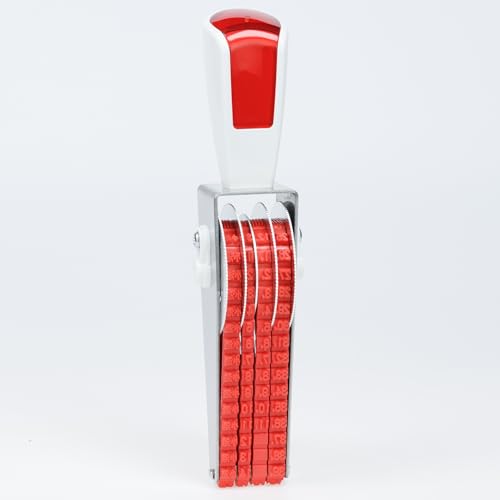BS-3.5H40W32L Custom Rotating Rubber Stamp Fully Customizable, Impression Height 0.07-0.14 inch (1.75-3.5 mm) Impression Width 1.57 inches (40 mm) or Less, 31-32 Rows, Made in Japan