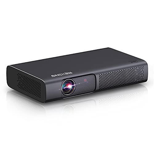 REXING PRD615 Smart Home Projector 750 ANSI Lumens HD, Autofocus,3D Video,HDMI,Duo USB 2.0,WiFi, 40-150 inch” DLP Projector, Miracast,App Store,Google Play,Chrome,Youtube, Netflix, Home Entertainment