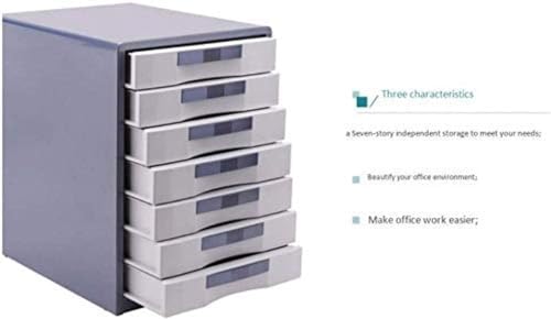 ELUKHT Office Filing Storage File Cabinets Flat File Cabinets Desktop Cabinet Storage Organizer Organizer 7 Drawers 710x410x500, Medium