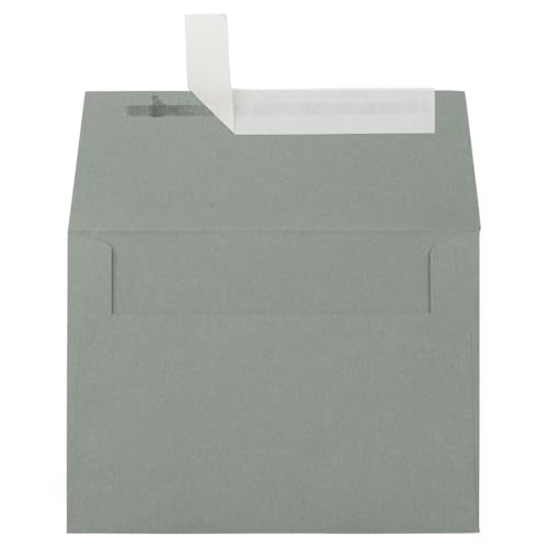 LUXPaper A6 Invitation Envelopes | 4 3/4" x 6 1/2" | Slate Gray | 70lb. Text | 1,000 Qty