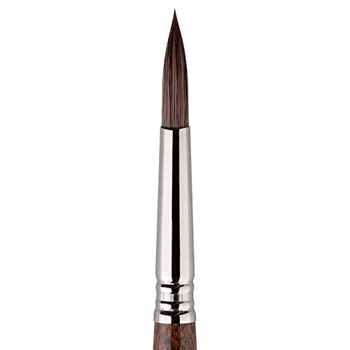 Speedball Art Products Escoda Versatil Series Oil and Acrylic Paint artist brushes, Size 8, Pointed Round