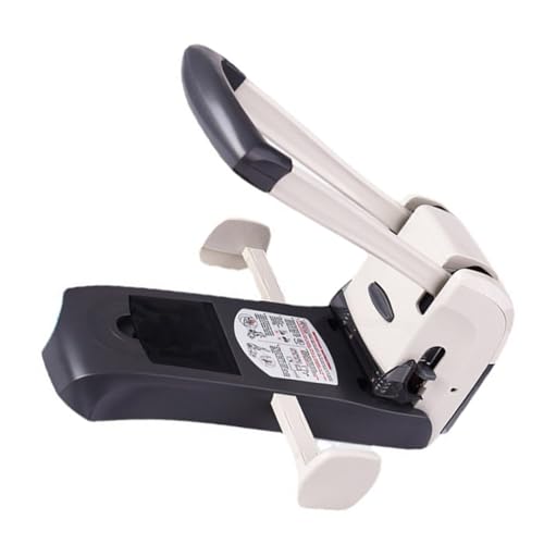 JAMIEKA Heavy Duty Two Hole Puncher 200 Sheets Capacity Paper Hole Punches Ergonomic Handle Labor Saving Industrial Hole Punches