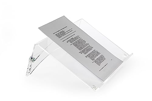 Bakker Elkhuizen BNEFDCC Document Holder FlexDoc 5 Levels Adjustable Cristal Clear