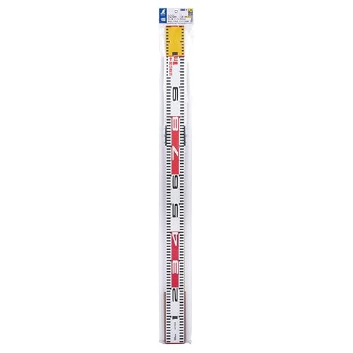 Shinwa Sokutei 74197 Multi-Scale Aluminum 0.4 x 4.3 ft (1.1 m) Width 2.4 inches (60 mm)