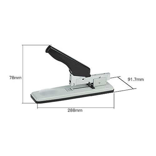 BNISRGLD Heavy Duty Labour Saving Stapler Thicker Multi-Page Large Financial Binding Machine