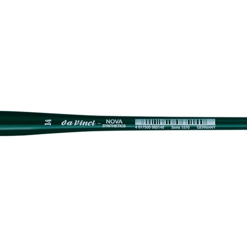 da Vinci Nova Series 1570 Watercolor Brush, Round Synthetic, Size 14 (1570-14)
