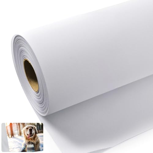 Professional Matte Canvas Roll Long Unstretched Canvas Roll Wide Format Inkjet Printer, Perfect for Fine Art, Photography, rchival Quality Prints, Epson Canon HP (200GSM Polyester 36" x100ft)