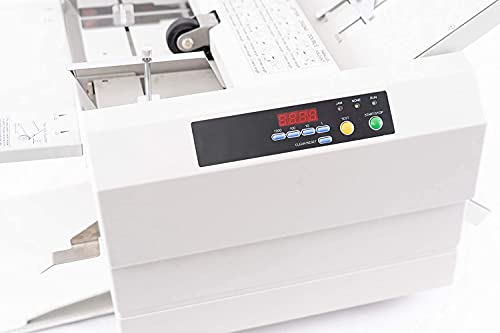 Dynafold DE-42FC Paper Folder Document Folding Machine up to 15000 pcs/hr; Center Feed; Allows Heavy & Glossy Paper Folding; Papers Folded Can Range in Size from 3.5" x 5" up to 11" x 17"