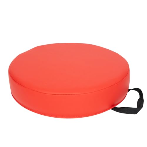 Schooled Cushioned Floor Seats - Set of 6 Round Spot Markers for Early Childhood Floor Time - Flexible Seating
