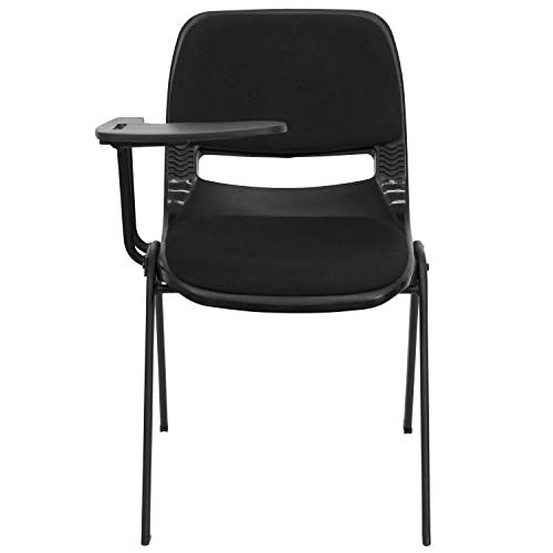 EMMA + OLIVER Black Fabric Ergonomic Office Chair