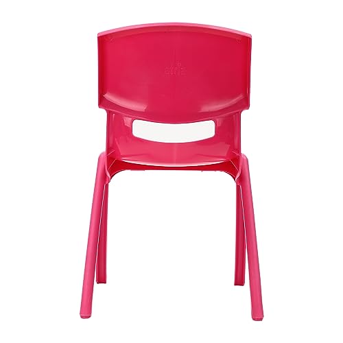 6-Pack Stackable Kids Chairs Plastic School Chairs for Classroom, Daycare, Home – Lightweight, Easy Clean, Ergonomic (Multi-Color A)