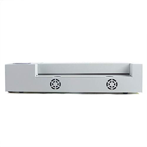 LYNICESHOP Thermal Laminator Machine, 13" Laminator Machine for A3/A4, 4 Roller System for Professional Finish Prevents Misfed Items, Hot Cold Film Laminating Document Paper Photo (C-50)