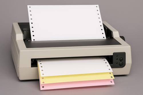 BIZTEK Continuous Carbonless Computer Paper 12 x 8 1/2, Blank Left and Right Perforated, 15 lb, 3-Part White/Canary/Pink - 1,050 sets