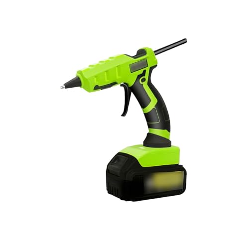 Hot Glue Gun Cordless Hot Glue Gun Gun Glue Heat Gun with Fine Tip Easy Squeeze Trigger and Overheat Protection for Art DIY Craft Home Repair School