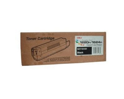 ~Brand New Original OEM OKIDATA 52115101 Laser Toner Cartridge Black