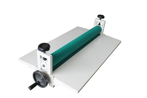 INTBUYING 29.5 in Manual Cold Roll Laminator, Commercial Professional 0.4" Thickness Foldable Roll Laminating Machine Vinyl Photo Film, Picture and Painting Cold Laminator Machine