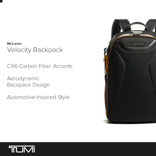 TUMI McLaren Velocity Backpack, Laptop Backpack, Black