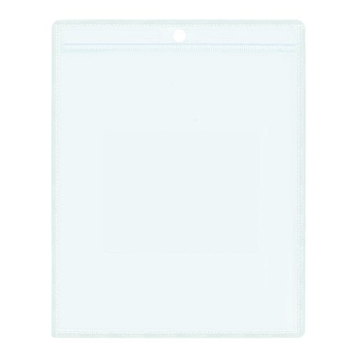 Partners Brand PJTH193 Vinyl Envelopes, 8 1/2" x 11", 8.5" Width, 11" Length, Clear (Pack of 50)
