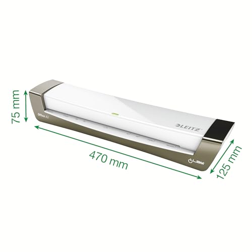 LEITZ iLAM Office A3 - 2 Rollers - Silver - 72530084