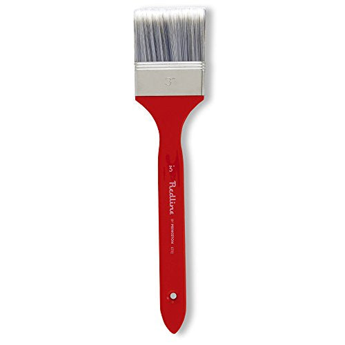 Princeton Redline Paintbrush, Size 3 inch, Red