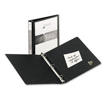 Avery Economy Vinyl Round Ring View Binder BNDR,ECONO VIEW 1 IN,BK 2029C (Pack of 30)