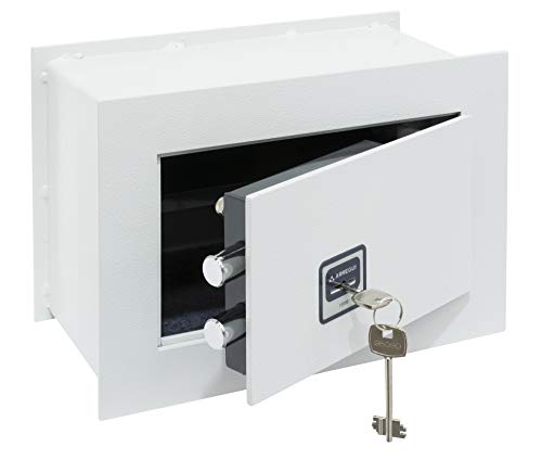 Arregui BC/1 Wall Safe with Lock, Light Grey