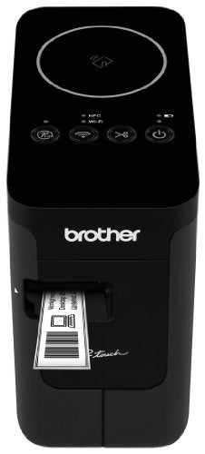 Brother Printer PTP750W Wireless Label Maker, 1.18, Black