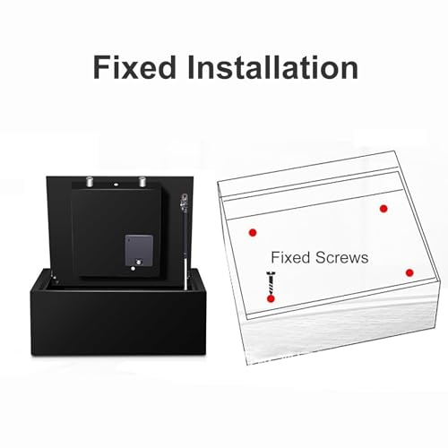 Floor Safe Small Security Box Digital Safe Fireproof Safebox Lock Box for Hotel, Office, Home or Apartment