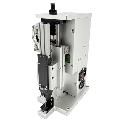 LGXEnzhuo Pneumatic Glue Nail Machine 0.2"-1.7" Single Needle Hang Tag Socks Staple Labeling Machine for Garments Socks Textiles 110-220V