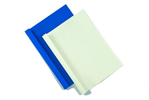 Fellowes Prestige 53171 Thermal Binding Covers 150 Micron PVC Front 220 g/m² Leather Structure Rear - Blue