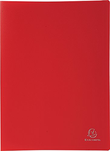 Exacompta Soft PP Welded Display Book, A4, 80 Pockets - Assorted Colours, Pack of 8