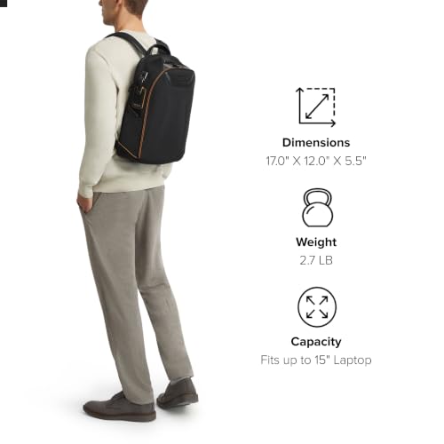 TUMI McLaren Velocity Backpack, Laptop Backpack, Black