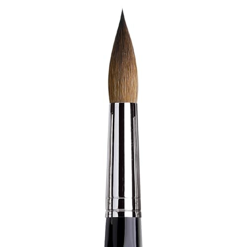 da Vinci Watercolor Series 35 Maestro Paint Brush, Round Long Taper Kolinsky Red Sable, Size 24