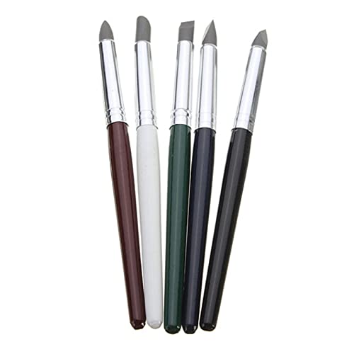 TXGJWRA 5Pcs/Sets Colorful Art Craft Clay Pottery Tools Modeling Sculpture Sculpting Carver Carving Tools Great
