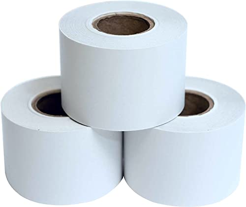 Aquos Globe Ishida Scale Label GL-4680 Continuous Label Roll | Replacement Printing Labels | Blank Labels Roll | 24 Rolls