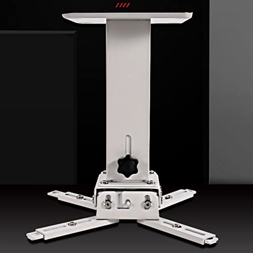 Projector Stand Projector Rack Home Wall-Mounted Aluminum Alloy Projector Stand Living Room Conference Room Telescopic Ceiling Projector Shelf Projector Mount ( D)