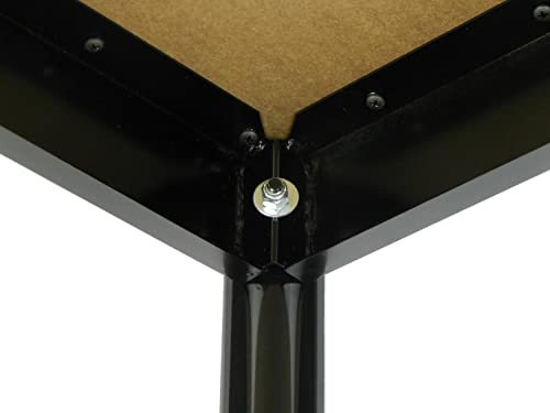 Correll Rectangular Thermal Fused Laminate Lab Table with Walnut LT3072TF-01