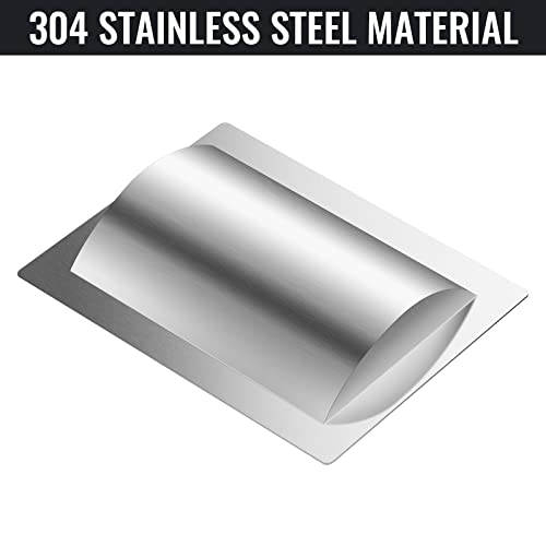 Transaction Tray,Ticketing Windows.Drop-in Deal Tray 304 Stainless Steel Cash Register Tray 16" Length x 10" Width x 1.6" Cash Window Embedded Trading Trayr Suitable for Service Station Ticket Windows